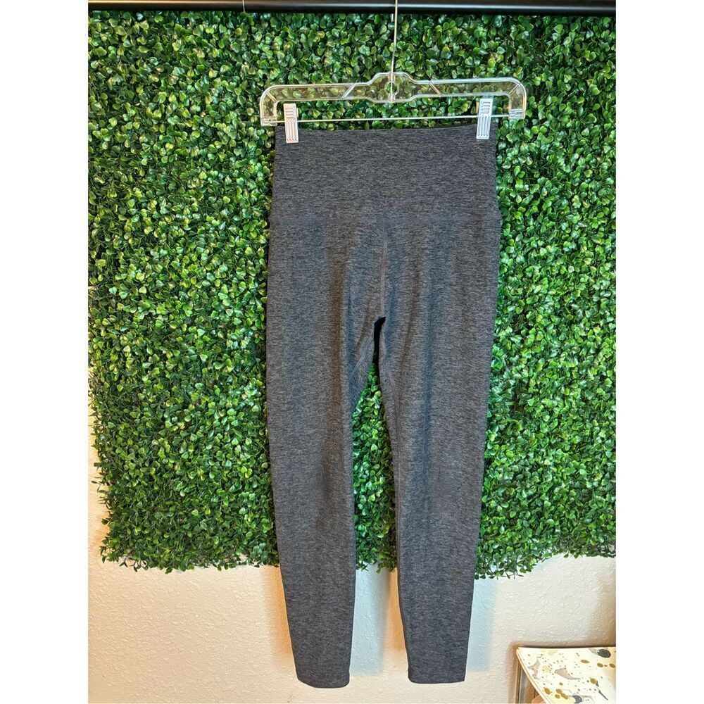 Beyond Yoga Space Dye Blue Crossover Leggings Sz Medium High Rise